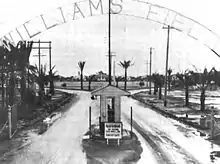 The entrance to Williams Field in 1942.