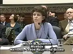 Image 41Wilma B. Liebman, chair, NLRB.