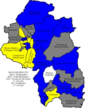 2007 results map