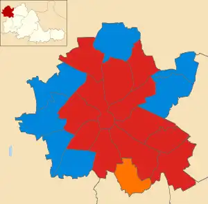 2006 results map