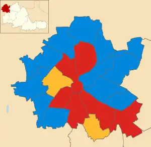 2008 results map