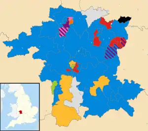 2013 results map