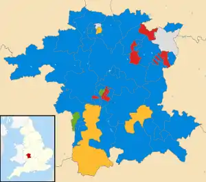 2017 results map