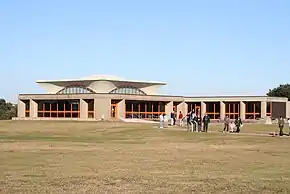 Wright Brothers National Memorial Visitor Center (1958–60), Kitty Hawk, North Carolina.