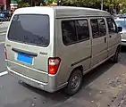 A post-facelift version of the 6371 series Wuling Sunshine rear