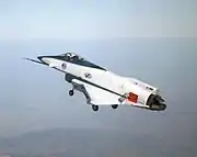 X-31 Quasi-Tailless (without fin and rudder). Artist Concept