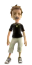 A Xbox 360 avatar