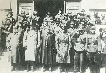 The "Committee of Three" met in Xuzhou, 1946