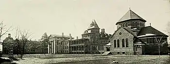 Extensions of the New Haven Hospital, New Haven, Connecticut, 1872-73.