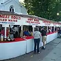 Food stalls at the 2018 festival