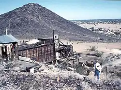 Abandoned mine near Quartzsite