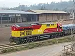 HXN5B-0167 in Yuxi South Railway Station