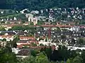 Wipkingen (foreground) and Unterstrass seen from Käferberg