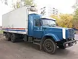 ZIL-133G40 with the youngest cab design in Moscow