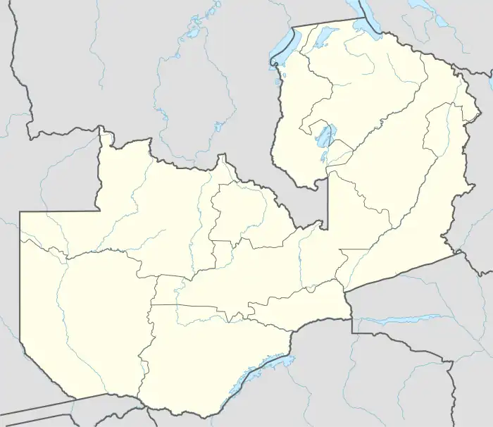 Itezhi-Tezhi is located in Zambia