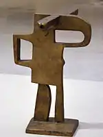 Figure, late 1950s, bronze, National Gallery Prague