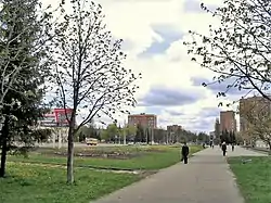 Lenina Street in Zheleznogorsk