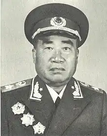 Zhu De(17 January 1975 –6 July 1976)