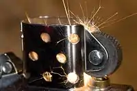 Zippo's flint-wheel Ignition