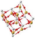 Unit cell of zircon