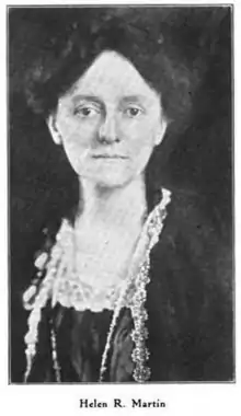 Helen R. Martin, from a 1916 publication.